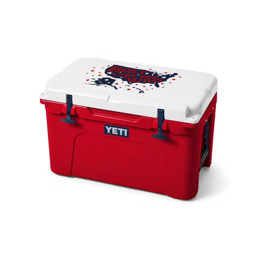 The TUNDRA® 45 is your go-to cooler for weekend getaways and day trips. Built to hold overnight provisions for four people or a full day's worth of drinks on the water, this hard cooler delivers reliable performance without the bulk.

Capacity: 54 cans or 37 lbs of ice. Includes one removable dry goods basket for organizing food and supplies separately from ice. Durable construction keeps contents cold through camping trips, beach days, and backyard gatherings.