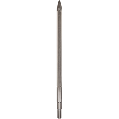 18" BULL POINT CHISEL FOR SPLINE SHANK