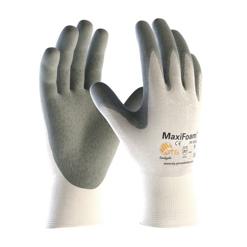 NITRILE COATED GLOVE LARGE