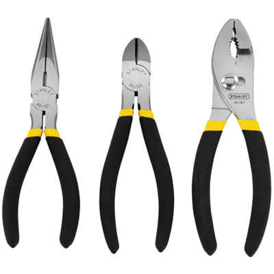 BASIC PLIER SET - 3 PIECE