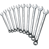 10PC COMBO WRENCH SET MERTIC