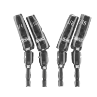 4PC IMPACT READY PIVOTING NUT DRIVER SET