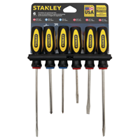 6PC FLUTED SCREWDRIVER SET