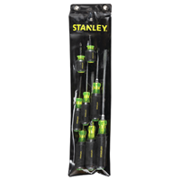 8 PIECE VINYL GRIP SCREWDRIVER SET