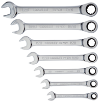 7pc Ratcheting Combo Wrench Set SAE