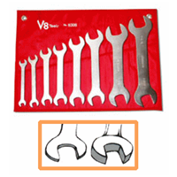 8pc super thin sae wrench set